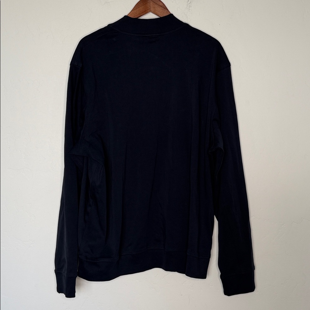 Banana Republic Luxe Touch Bomber Jacket Men’s 2XLT Navy Full Zip NWT - Picture 7 of 7